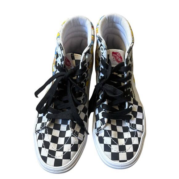 Women’s size 6.5 VANS customs The Simpsons high top shoes - Picture 6 of 8
